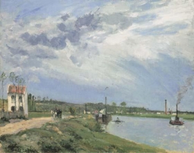 CAMILLE PISSARO VENDU EN 2004 A  NEW-YORK, 850.000 $ - SAINT ELOY 